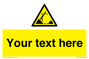 Custom Warning submerged objects